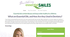 Desktop Screenshot of essentialsmiles.com